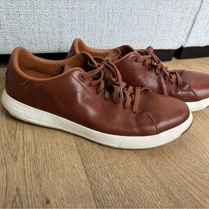 Cole Haan Tan Leather grand pro Men's Sneakers